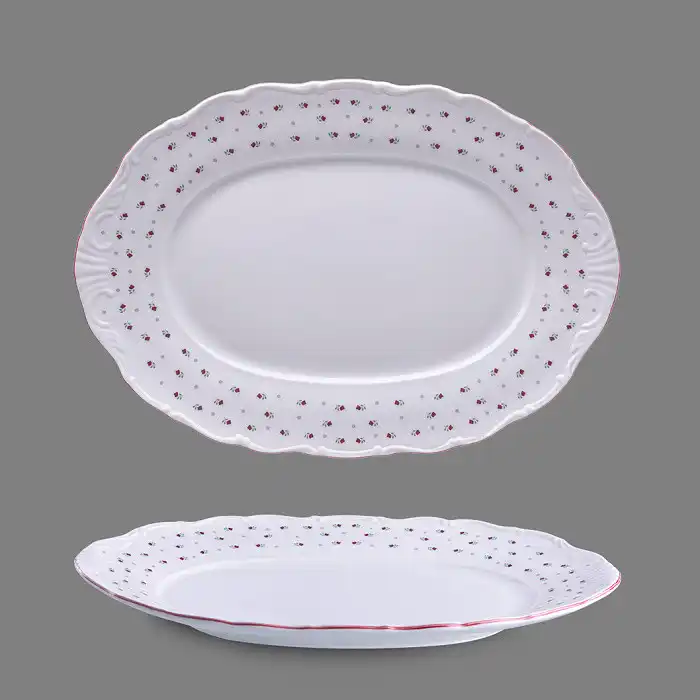 mísa oválná 32 cm s dekorem Francesca