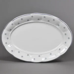 servírovací mísa Valbella modrá 36 cm