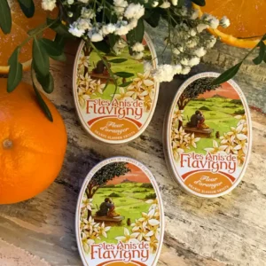 Tradiční francouzské bonbóny Les Anis de Flavigny pomerančové květy