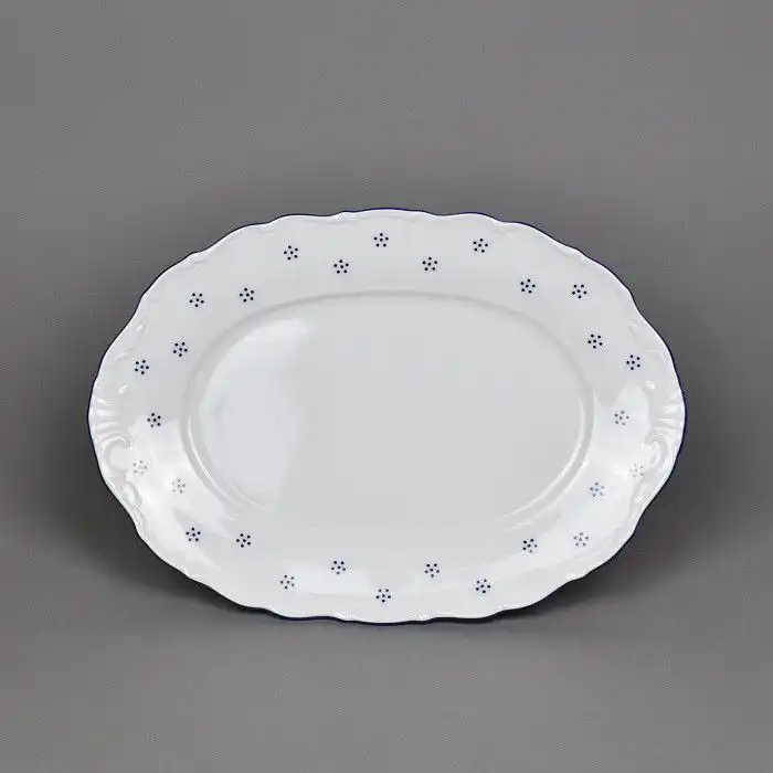porcelánový podnos oválný 28 cm