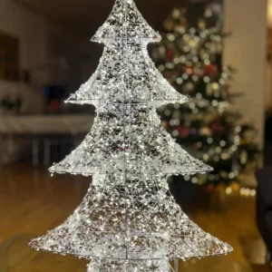vánoční dekorace strom 79 cm LED diody