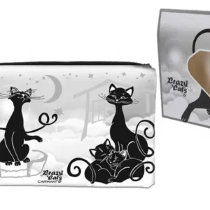 kosmetická taška do kabelky s dekorem koček