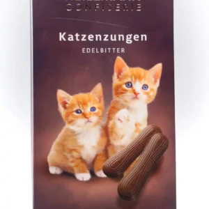 Kočičí jazýčky z hořké čokolády