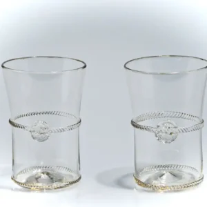 Designové sklenice na vodu a víno v moderním stylu