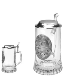 Půllitr s víčkem k 50. narozeninám – dárek pro muže