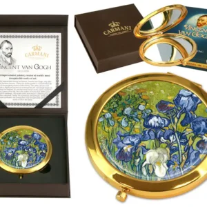 zrcátko do kabelky Kosatce van Gogh