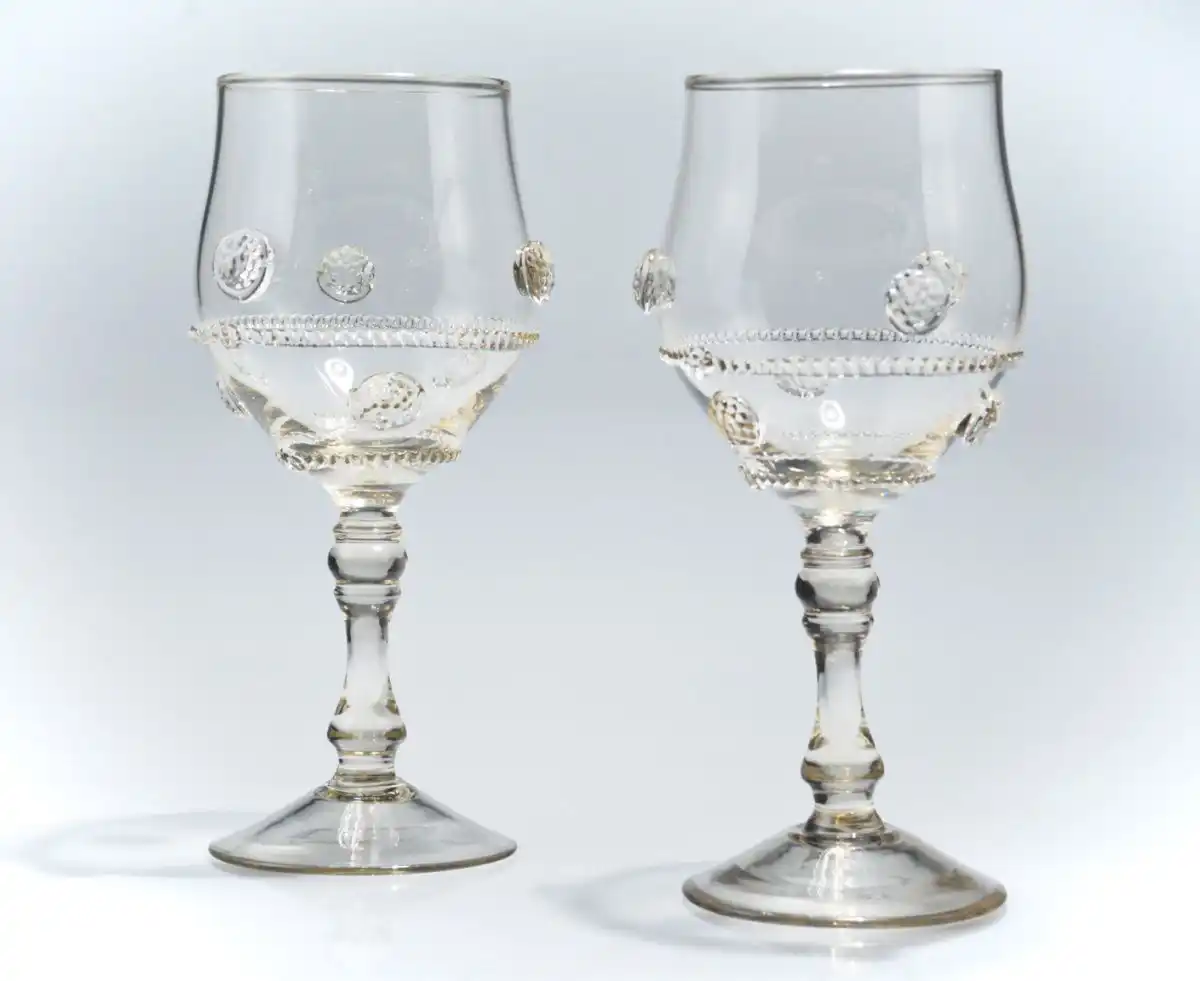 Ručně vyráběná sada sklenic na víno z české sklárny