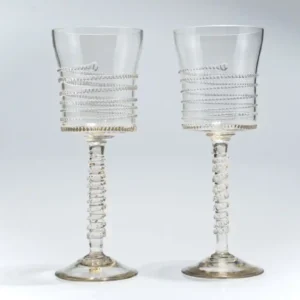 Sklenice na víno šedý křišťál limitovaná edice sada