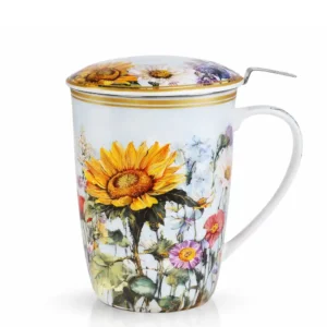 porcelánový hrnek Slunečnice 600 ml