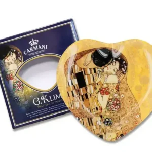 Skleněný tácek Klimt Polibek