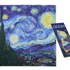 utěrka na brýle s dekorem Van Gogh Hvězdná noc