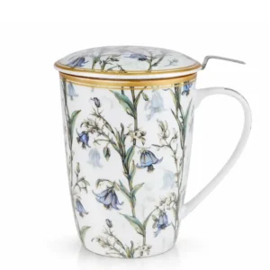 porcelánový hrnek na čaj zvonečky 600 ml