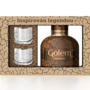ořechovka v dárkovém balení se dvěma skleničkami