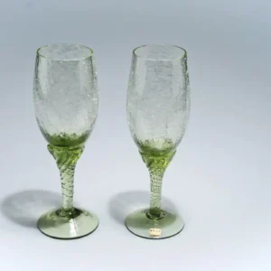 Sklenice lesní sklo na šampaňské