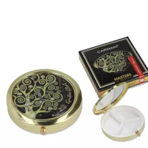 Cestovní pouzdro na léky s dekorem Strom