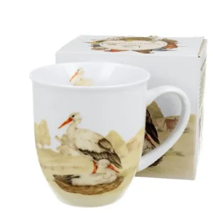 Duo Gifts Hrnek 400 ml Čápi bílí