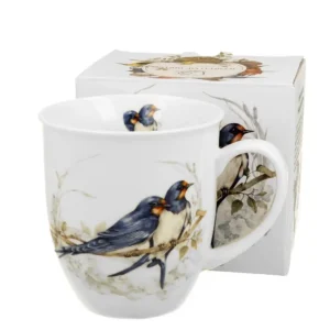 Porcelánový hrnek Vlaštovky o objemu 400 ml