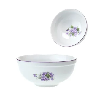 Porcelánová miska 17 cm dekor Fialky Dubí