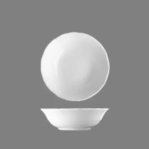 Miska kompotová 13 cm Verona bílá, G. Benedikt 1882