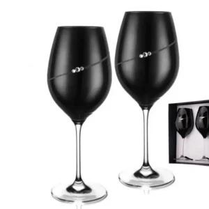 Sklenice na víno Black Diamante
