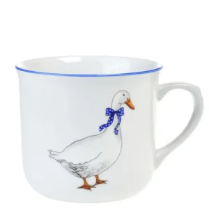 Porcelán Dubí Hrnek vařák 650 ml Husa