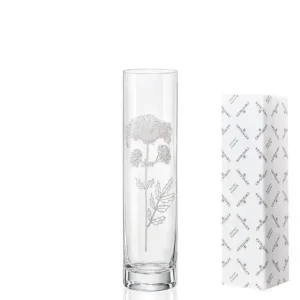 Váza na květiny s dekorem květu