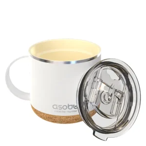 Termohrnek s keramickou vrstvou WHITE 490ml