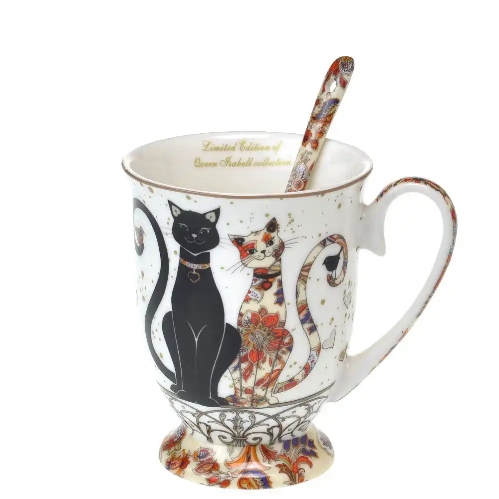 porcelánový hrnek s kočkami
