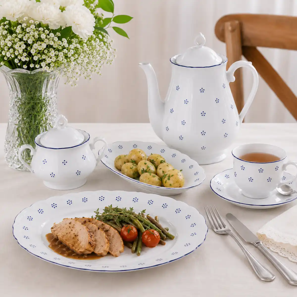 Porcelánová mísa Verona Valbella na přílohu