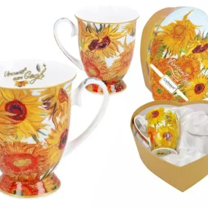 sada porcelánových hrnků 360 ml Van Gogh Slunečnice