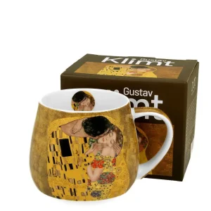 Porcelánový hrnek 430 ml s obrazem Polibek od Gustava Klimta