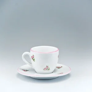 Porcelán Dubí Šálek s podšálkem na espresso 100 ml házenka Růžičky