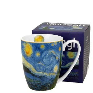 Porcelánový hrnek s motivem Van Goghovy noční oblohy