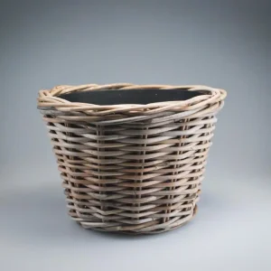 Ratanový květináč 36cm na zahradu i do interiéru