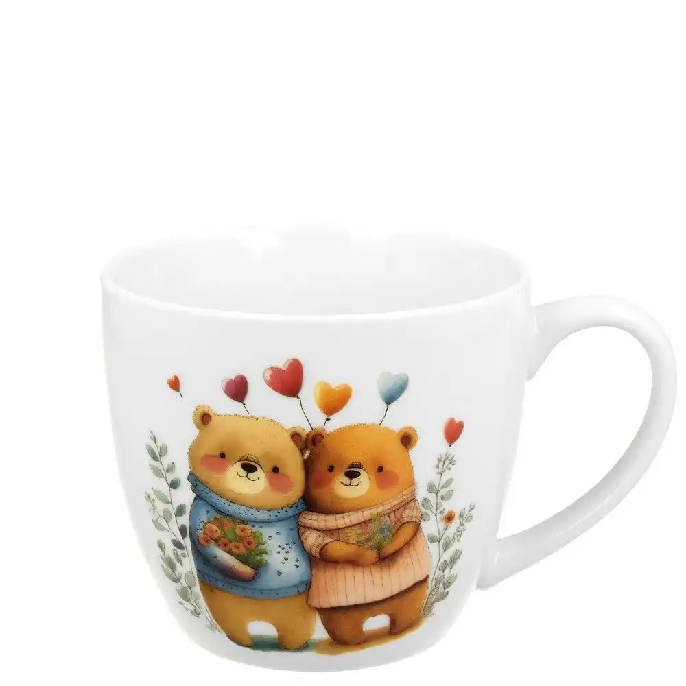 porcelánový hrnek s medvídky