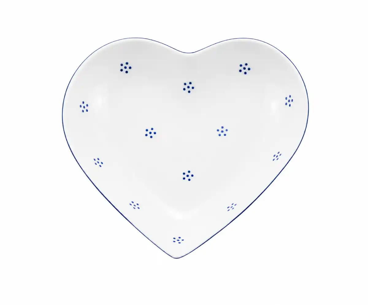 Porcelánová miska srdce