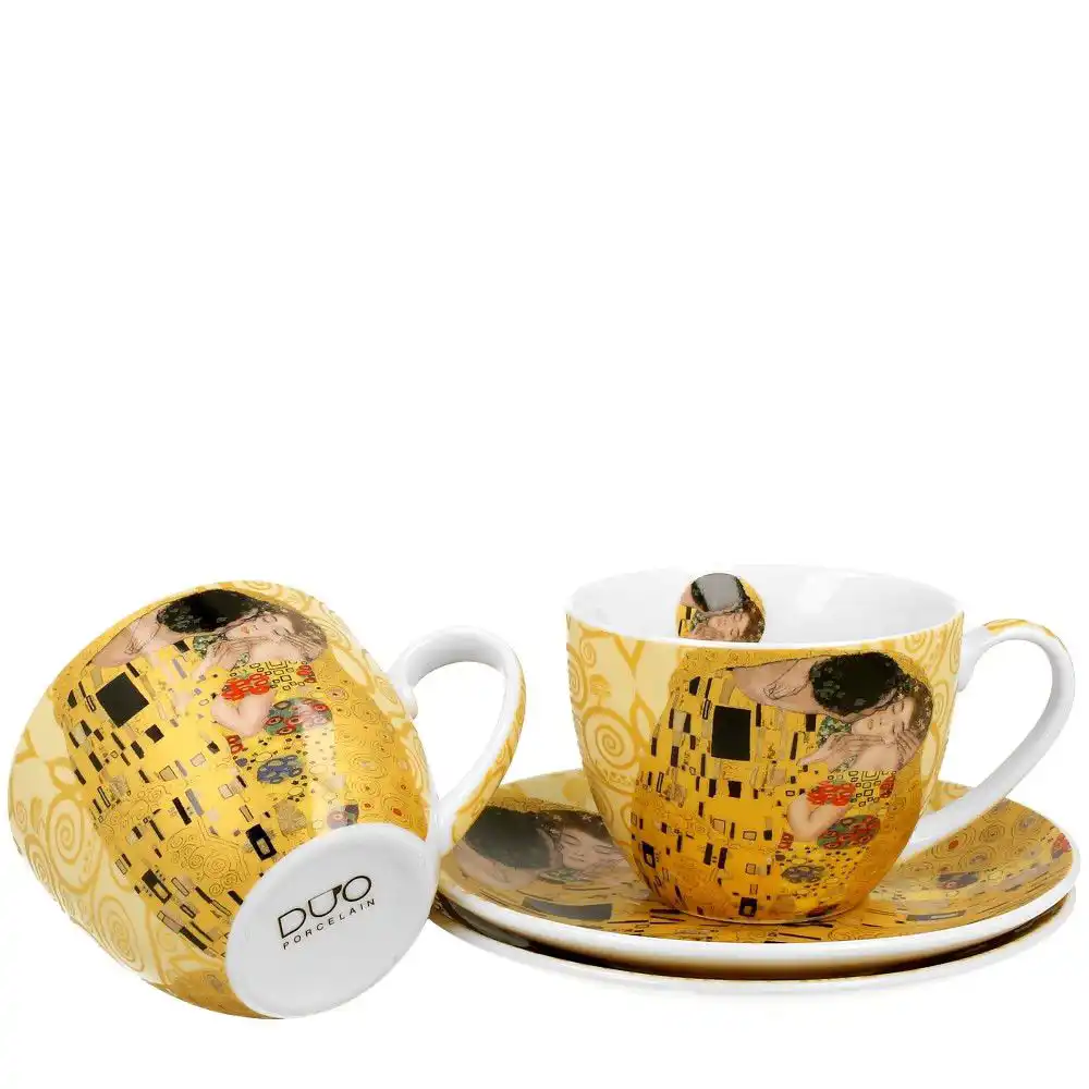 sada porcelánových šálků s podšálkem Klimt