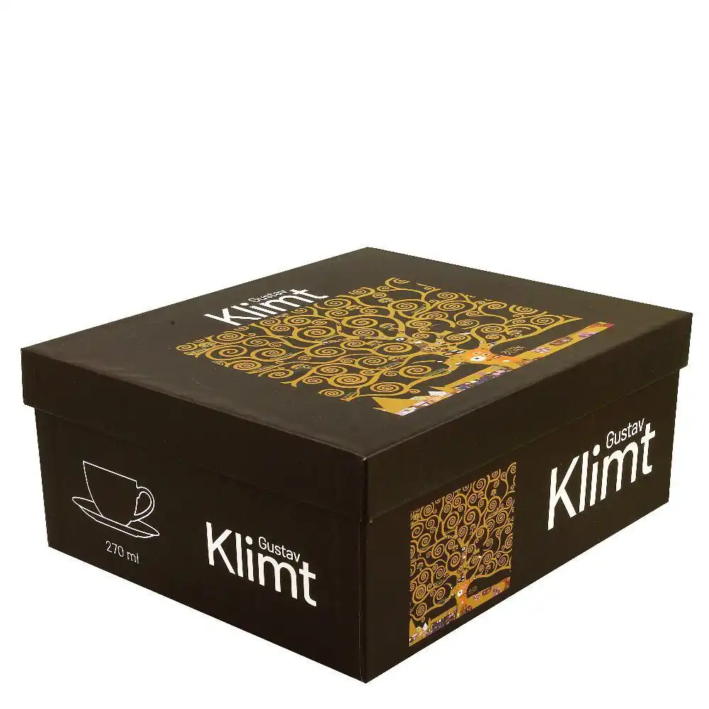 dárková krabice na šálky Klimt