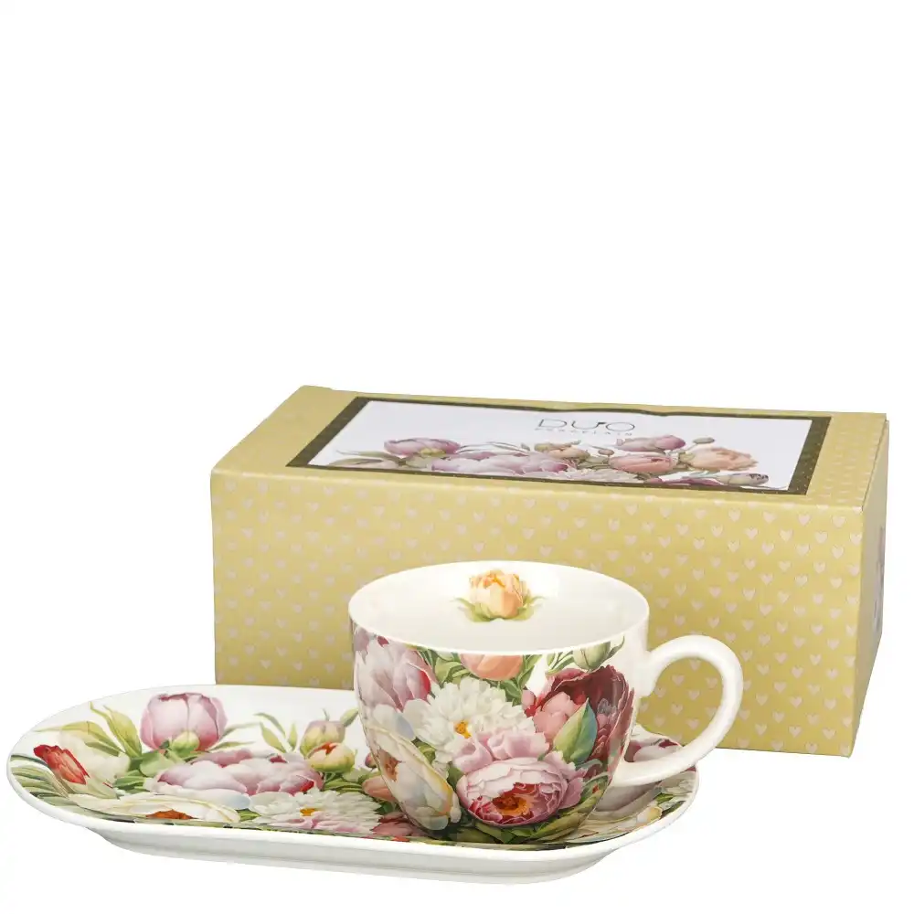 Elegantní porcelánový set na čaj a kávu
