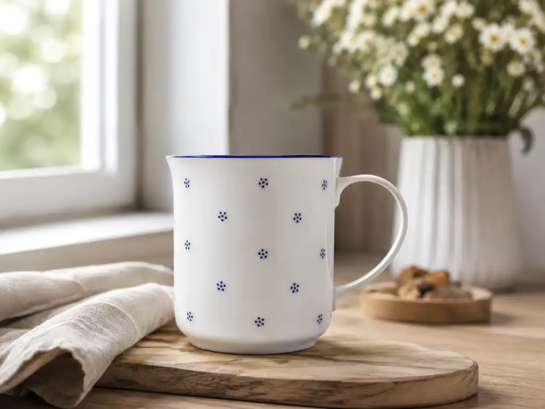 Porcelánový hrnek golem 1500 ml z kolekce Valbella modrá