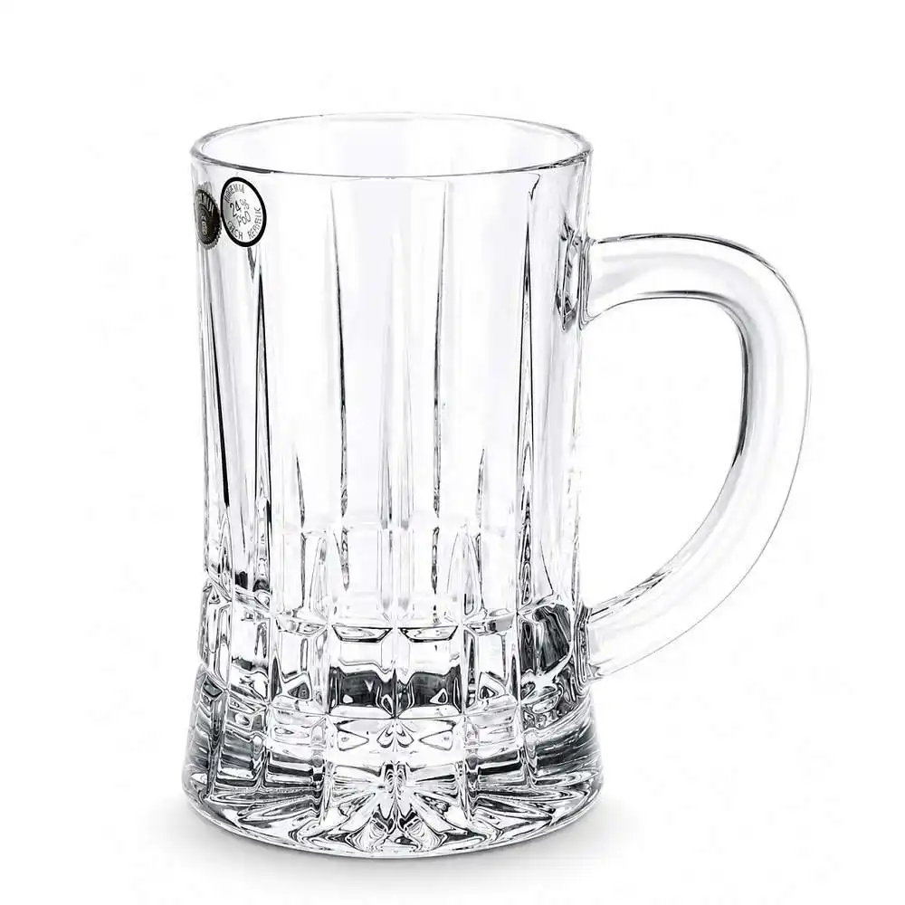 Křišťálový půllitr na pivo z českého křišťálu